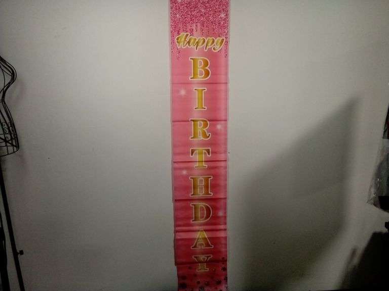 "Happy Birthday" Banner