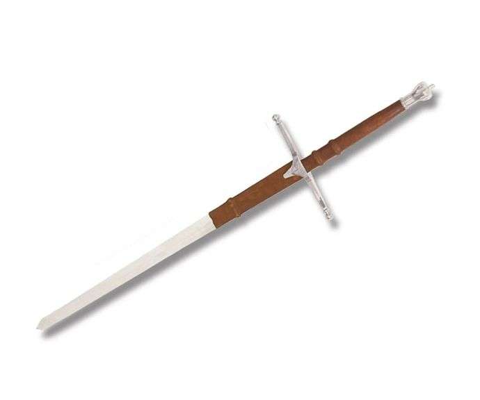 Stainless Steel Cosplay Sword with Polished Blade and Fantasy-Inspired Design