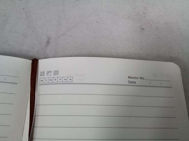 Leather Lined Journal Notebook