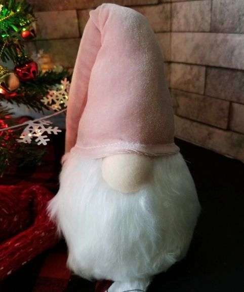 Gnome Christmas Faceless Doll Decor – Pink