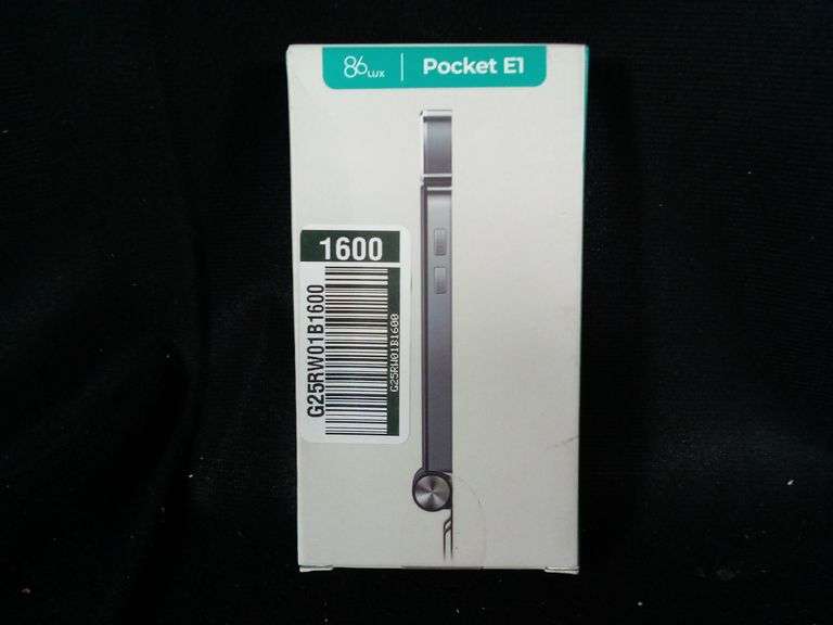 86 LUX, Pocket E1 Rechargeable Clip On Bookmark Reading Light, Grey