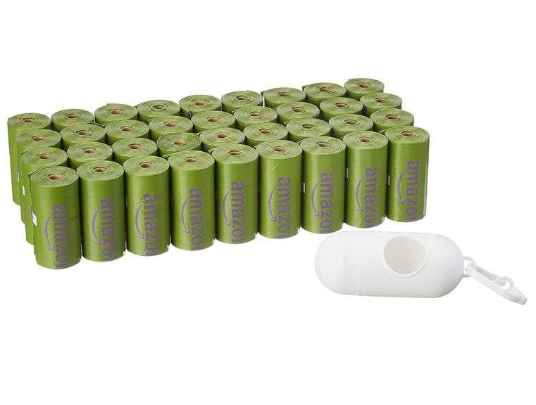 Amazon Basics, Lavender Scented Dog Poop Bags With Dispenser, 270 Bags