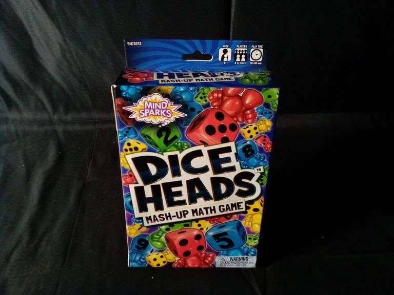 Mind Sparks, Dice Heads Mash Up Math Game