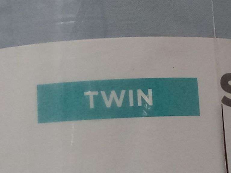 Sonoma, 3 Piece Organic Soft Sheet Set, Blue Fog, Twin Size