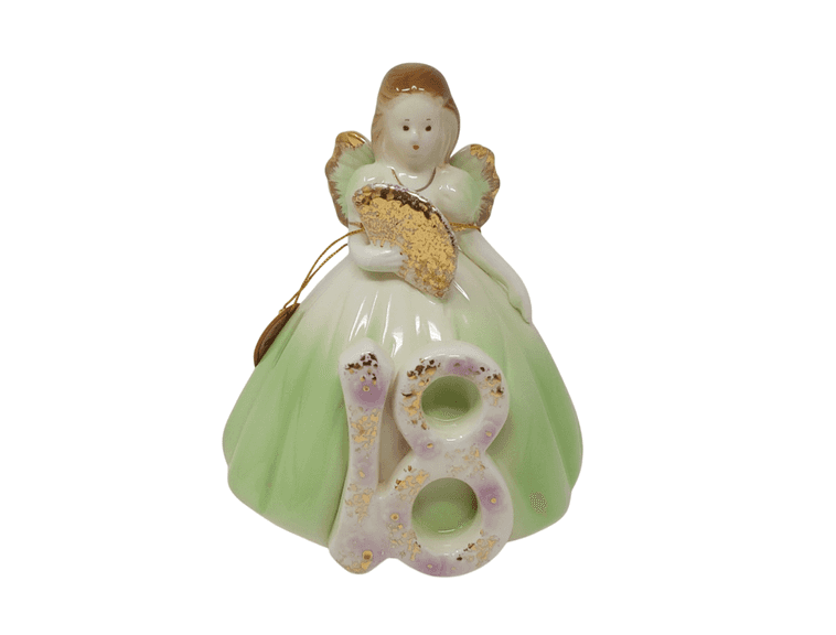 Vintage Josef Originals 18th Birthday Angel Girl Porcelain Figurine 6.25"