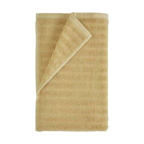 Mainstays, Performance Textured 2 Piece Bath Sheet Set, Yellow