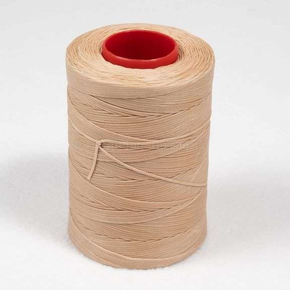 Lot of 4 Julius Koch GmbH Tigre Ritza 25 Braided Polyester Thread – Beige