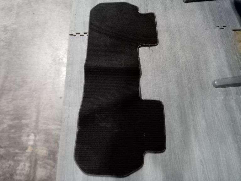 Rear Car Floor Mat, Black, 22" x 52"