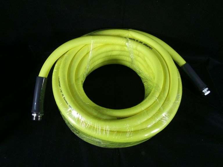 Lovfen 5/8" ID Garden Hose – Neon Yellow 150 PSI