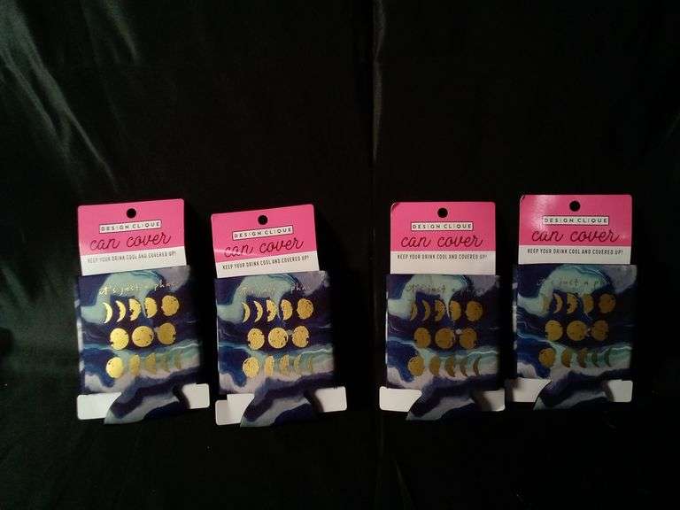 Lot of 4 Design Clique It's Just a Phase Can Cover