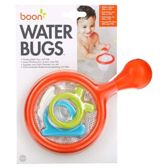 Boon, Water Bugs Floating Bath Toys With Net B932