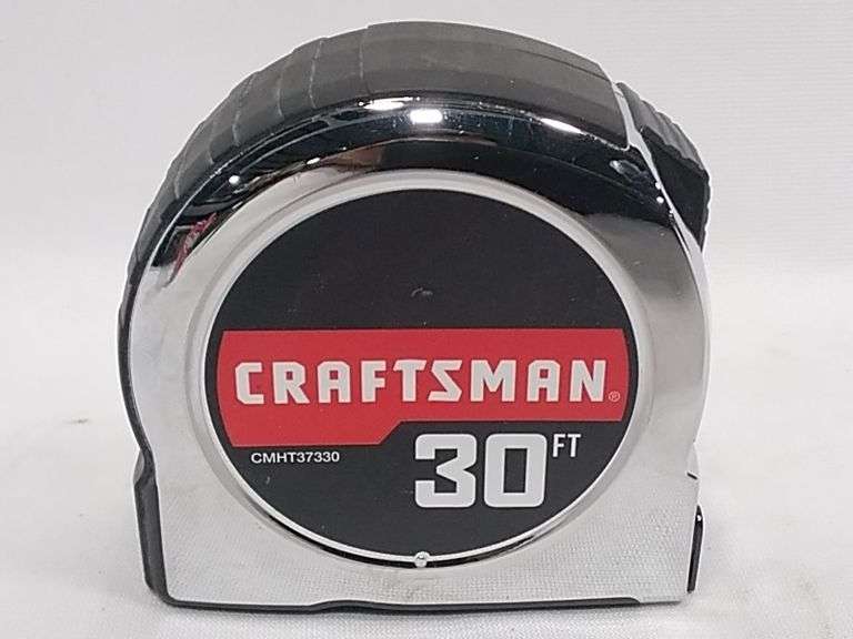 Craftsman Tape Measure – Chrome 30ft CMHT37330