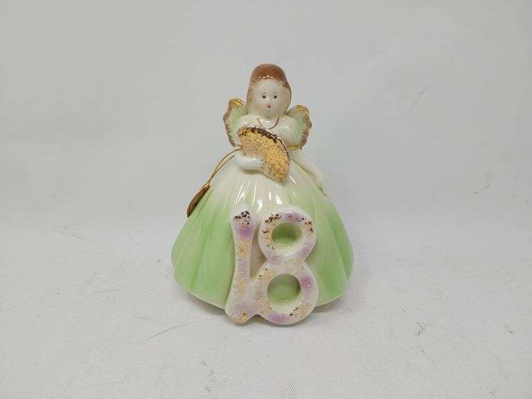 Vintage Josef Originals 18th Birthday Angel Girl Porcelain Figurine 6.25"