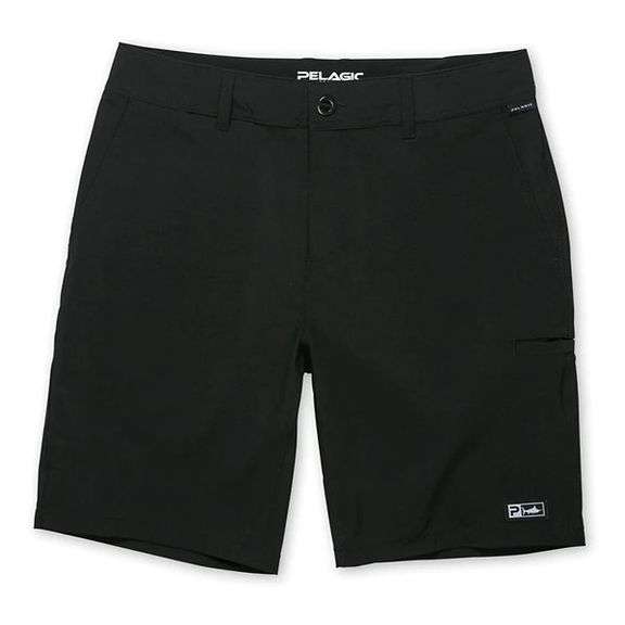 Men's Pelagic Mako 20" Hybrid Shorts – Black Size: 38