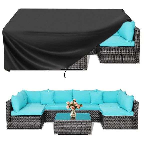 Patio Furniture Cover – Black XPUS-003-49