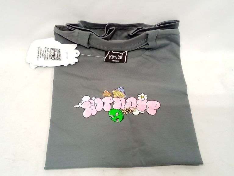 RipNDip Lost Minds T-Shirt – Charcoal Size: M