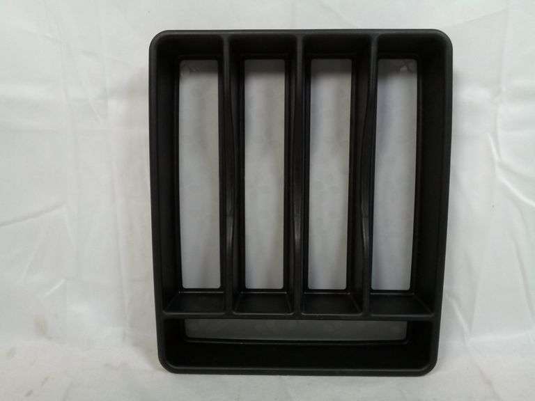 Rubbermaid, Plastic Small Cutlery Tray, Black
