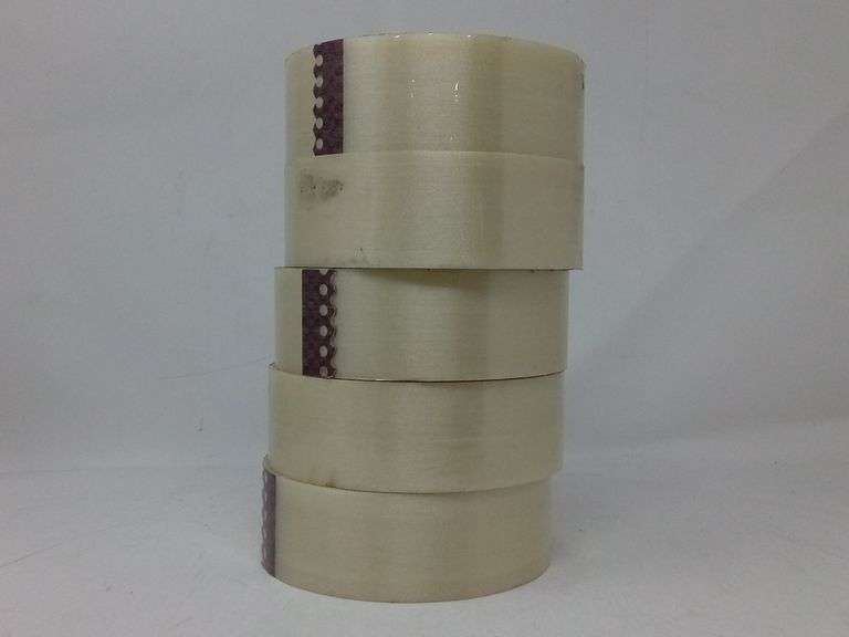 Lot of 5 3M Scotch Adhesive Packaging Tape – Clear