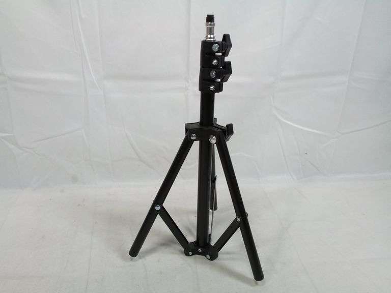 W Floor Phone Tripod Stand, Black