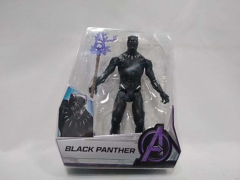 Marvel Legends Panther Action Figure, Black
