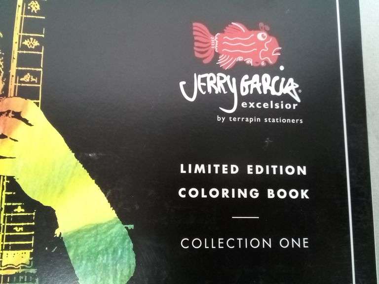 Jerry Garcia Excelsior, Limited Edition Coloring Book, Collection One