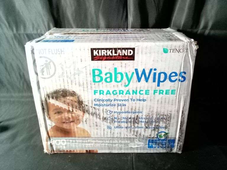 Kirkland Signature Fragrance Free Baby Wipes – 900 Count