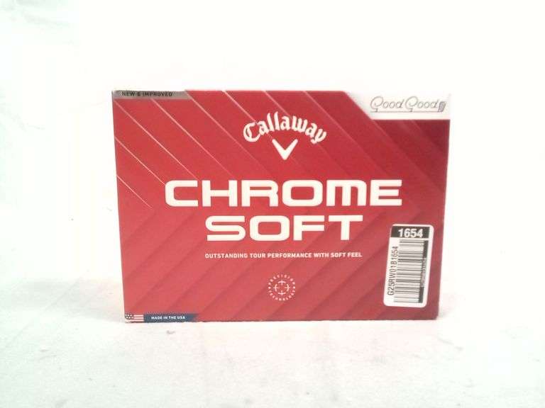 Good Good x Callaway TruTrack Chrome Soft Golf Balls