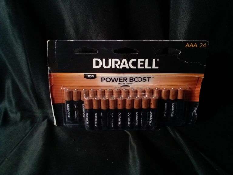 Duracell Power Boost AAA Alkaline Batteries – 1.5V 24 Count
