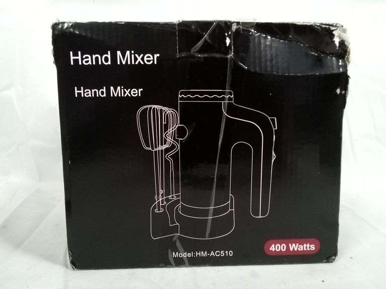 Hand Mixer – Black 400W 5 Speed HM-AC510
