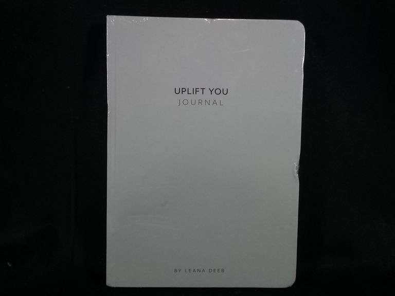 Uplift You Journal By Leana Deeb, White