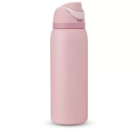 Owala, Limited Edition Free Sip Water Bottle, Rose Quartz, 40 oz