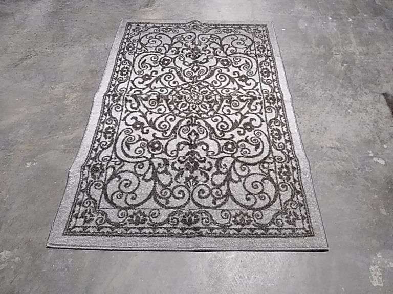 Maples Rugs, Pelham Vintage Area Rug, Grey