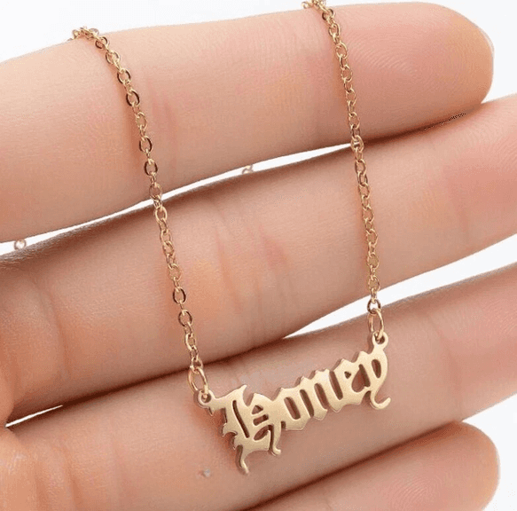Lot of 3 17" "Honey" Gold Toned Necklaces