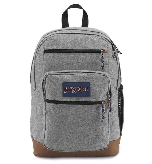 JanSport Cool Student Backpack – Grey Letterman