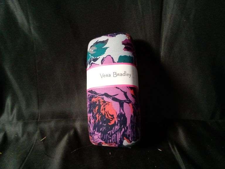 Vera Bradley Neon Blooms Sunglass Case