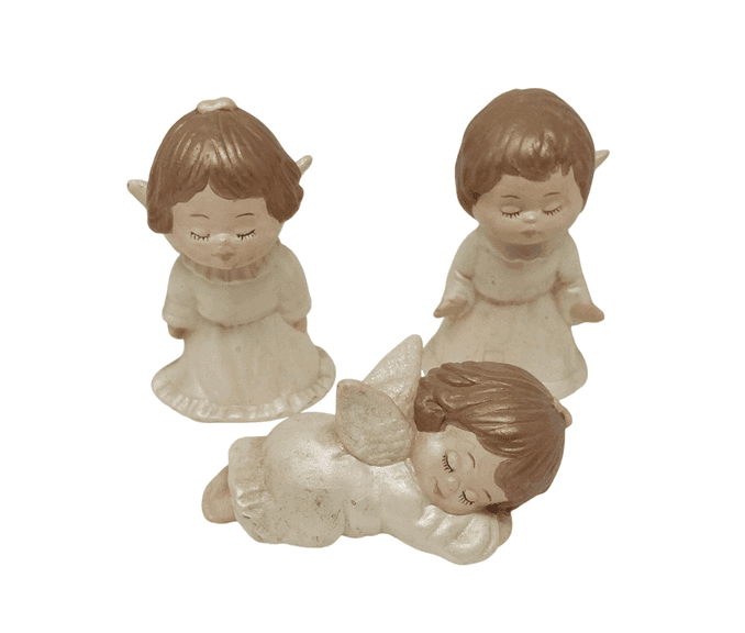 Vintage Ceramic Angel Figurines