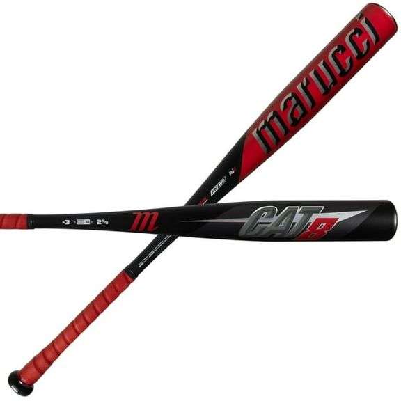 Marcucci Baseball Bat – Red/Black -3 2-5/8 Dia. CAT8 MCBC8CB