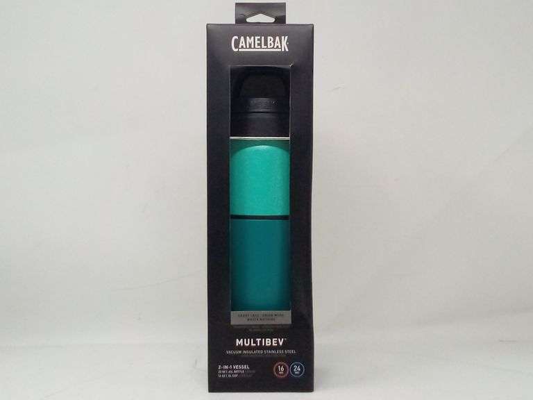 Camelbak Multibev Vacuum Insulated Stailess Steel Water Bottle & Travel Cup