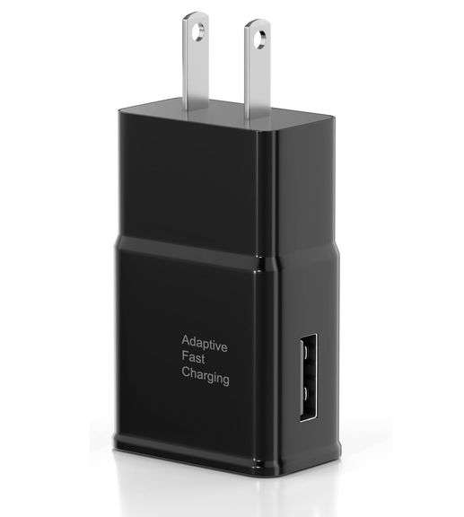Lot of 10 Adaptive Fast Charging Travel Charger Adapter – Black