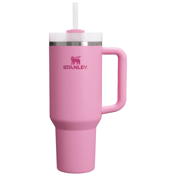 Stanley Flowstate Quencher H2.0 Tumbler with Straw & Handle – Pink 40 oz