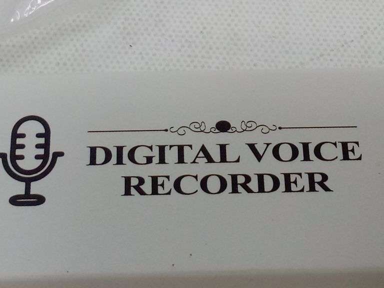 Digital Voice Recorder, Black