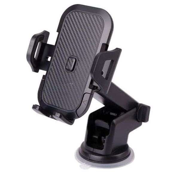 Uniqcell Suction Stretchable In-Car Phone Holder – Black