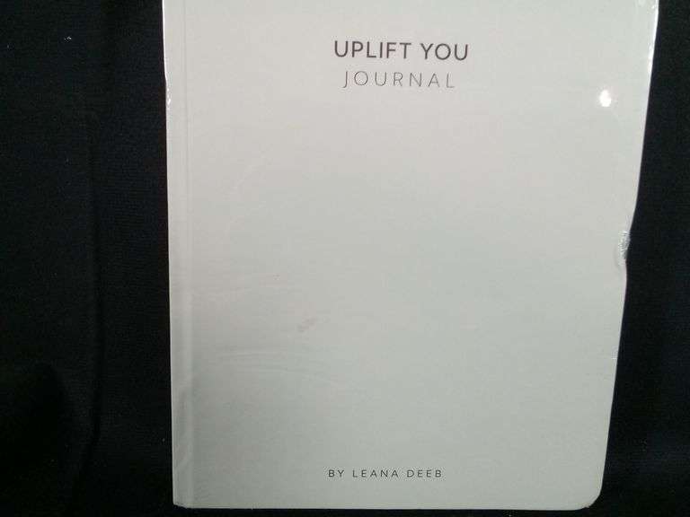Uplift You Journal By Leana Deeb, White
