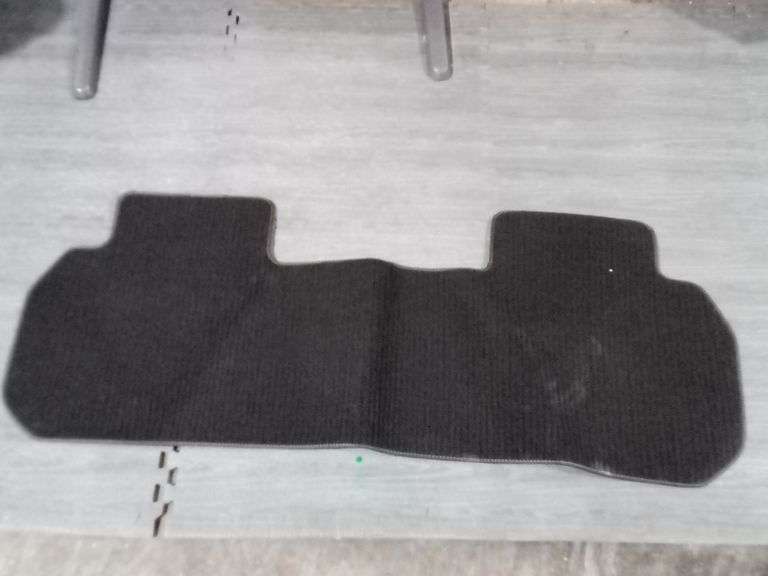 Rear Car Floor Mat, Black, 22" x 52"