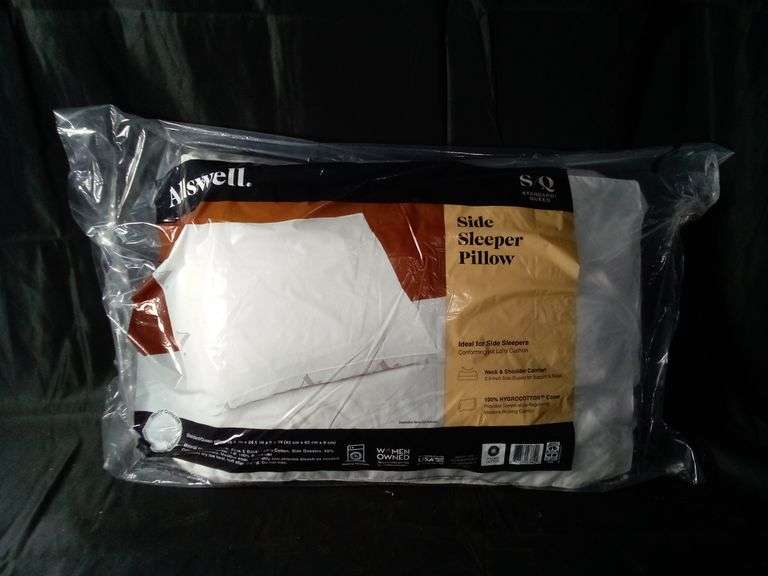 Allswell Side Sleeper Pillow – White, Standard/Queen