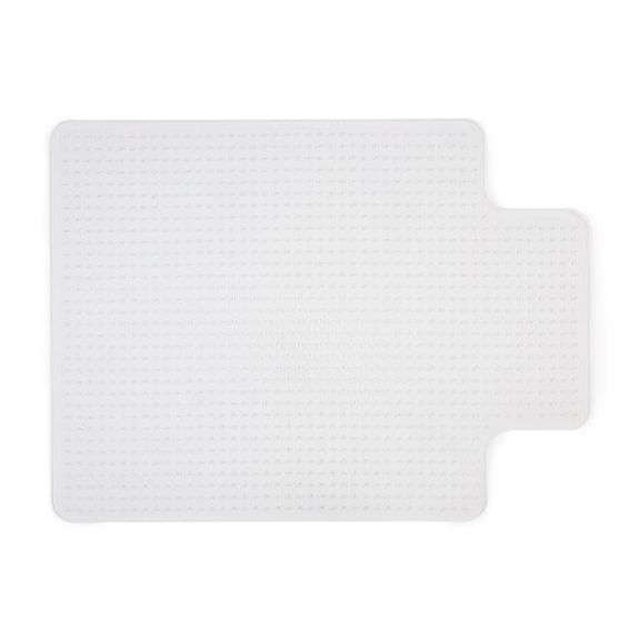 Staples, Clear Carpet Chair Mat With Lip, 35.5" x 47.5"