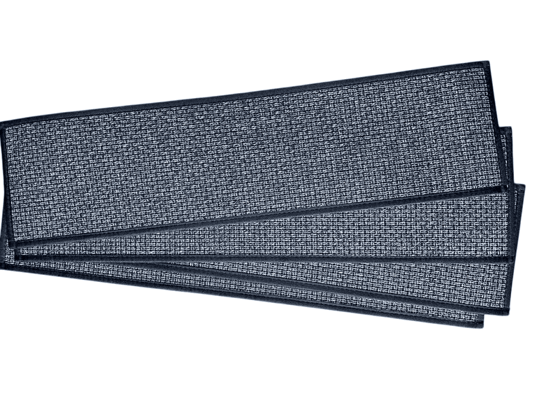 Lot Of 8 Brunner Runner Rug, Grey