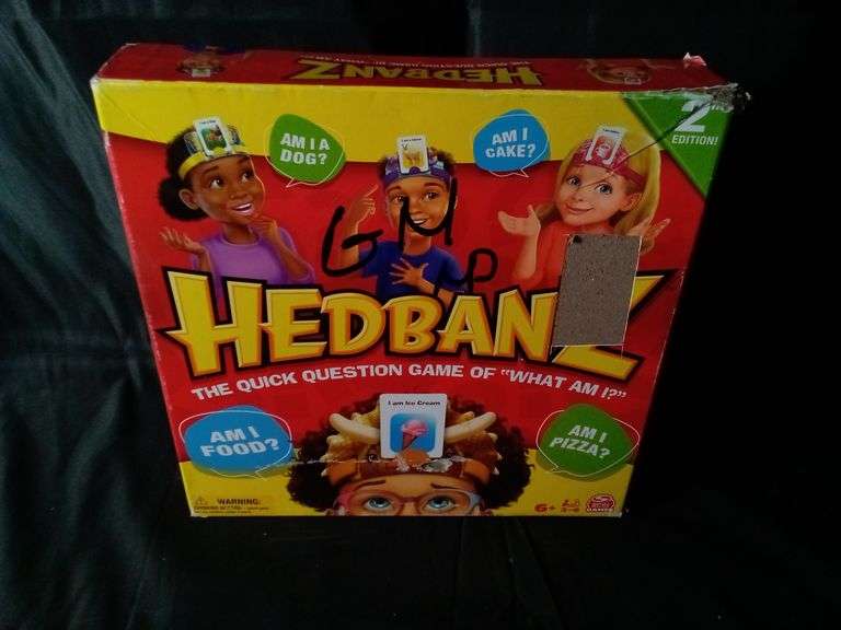 Spin Master Games Hedbanz 2nd Edition Picture Guessing Board Game