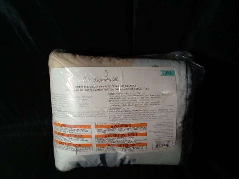 The Peanutshell Baby Crib Bedding Set – 5 Piece