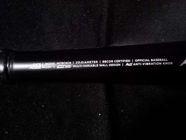 Marcucci Baseball Bat – Red/Black -3 2-5/8 Dia. CAT8 MCBC8CB